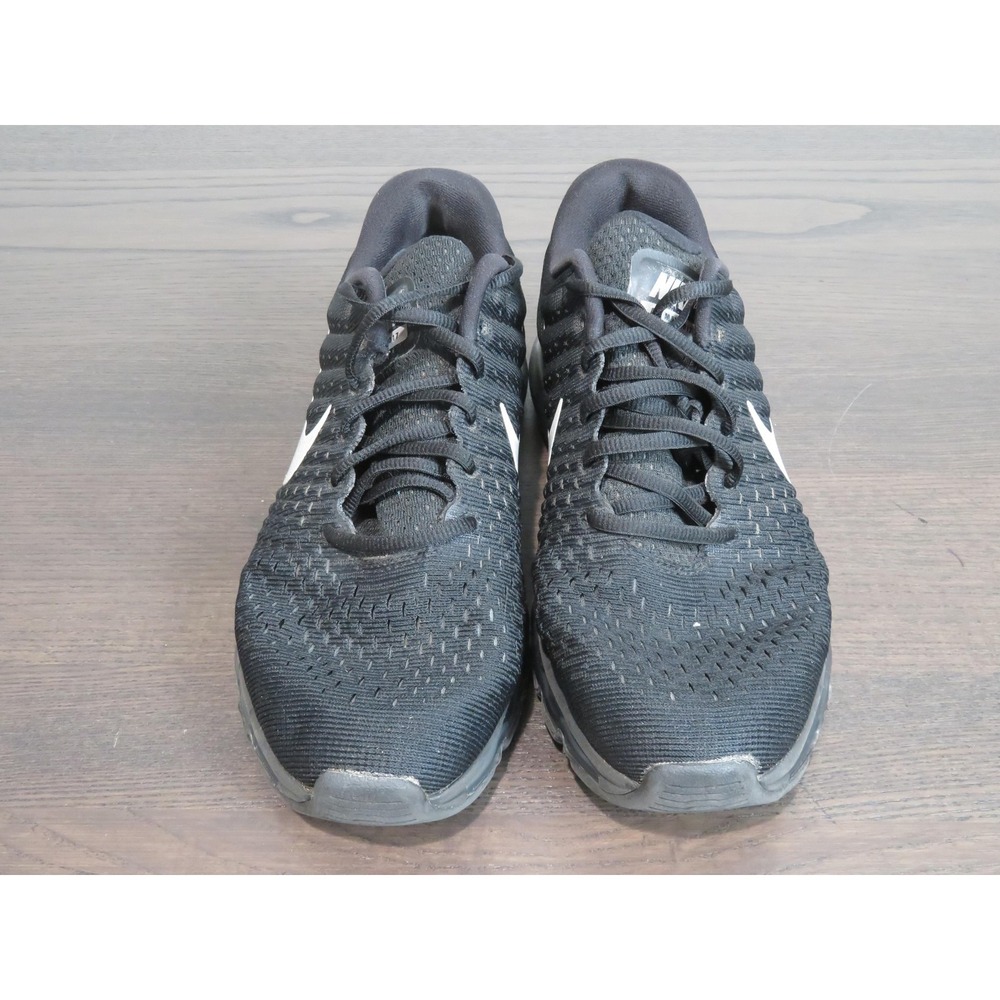 Nike Air Max 2017 Shoes Womens 9.5 Black Running Sneakers 849560-001 Road Gym - Picture 2 of 11